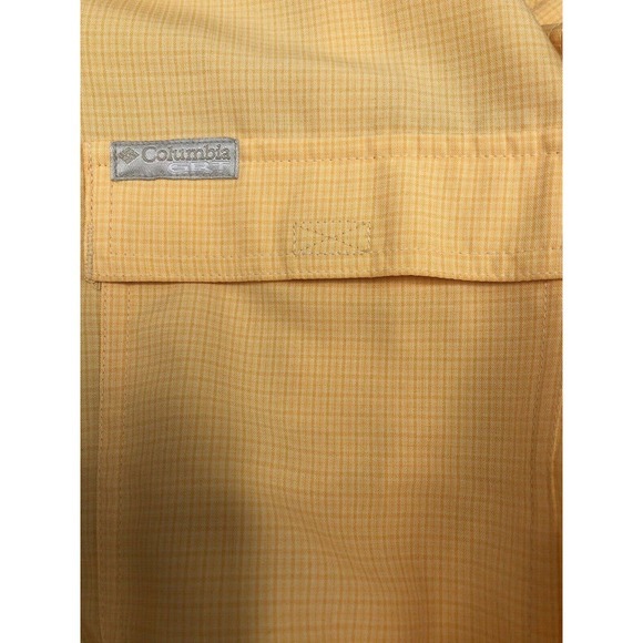 Columbia GRT Men Checker Button Outdoor Shirt MED - Picture 8 of 12